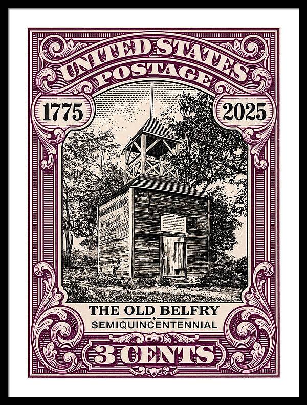 The Old Belfry 3c - Framed Print
