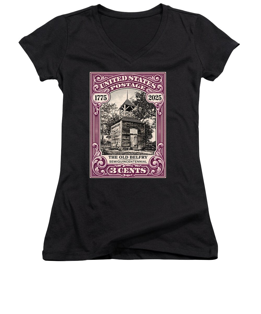 The Old Belfry 3c - Women's V-Neck