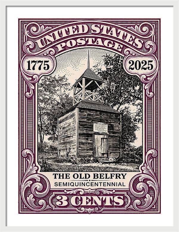 The Old Belfry 3c - Framed Print