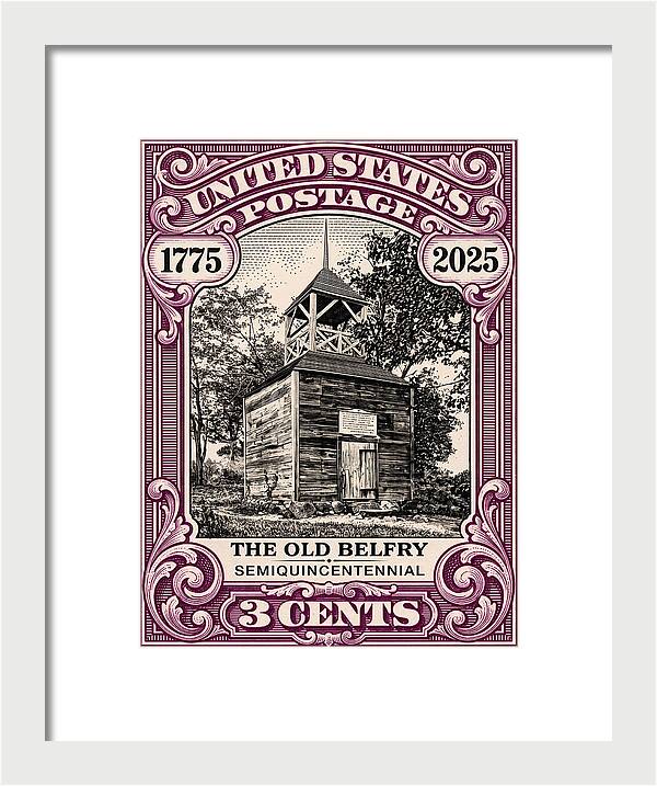 The Old Belfry 3c - Framed Print