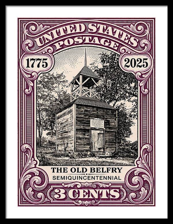 The Old Belfry 3c - Framed Print
