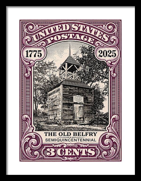 The Old Belfry 3c - Framed Print