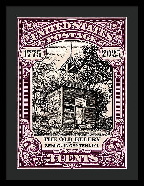 The Old Belfry 3c - Framed Print