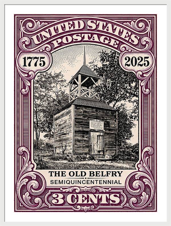 The Old Belfry 3c - Framed Print