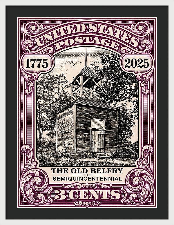 The Old Belfry 3c - Framed Print