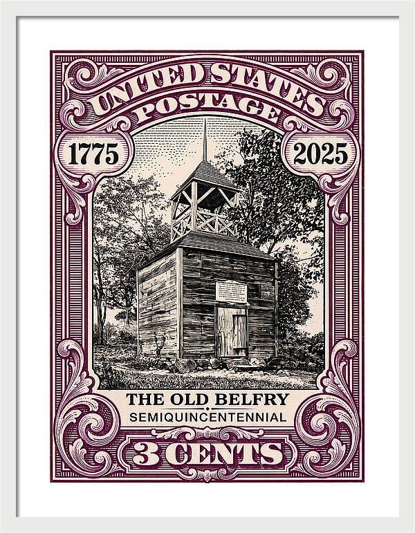 The Old Belfry 3c - Framed Print