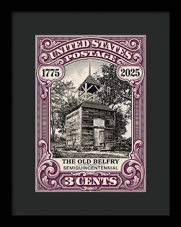 The Old Belfry 3c - Framed Print
