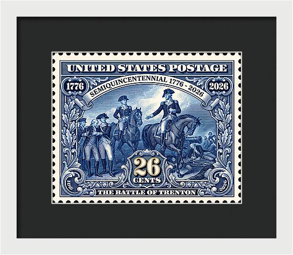 Trenton 26c - Framed Print
