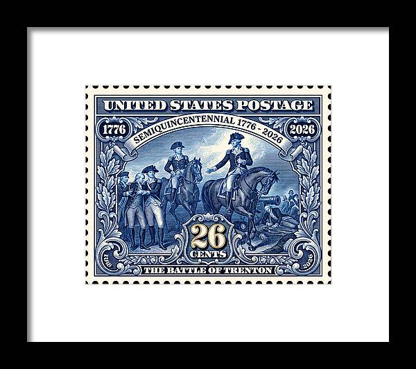 Trenton 26c - Framed Print