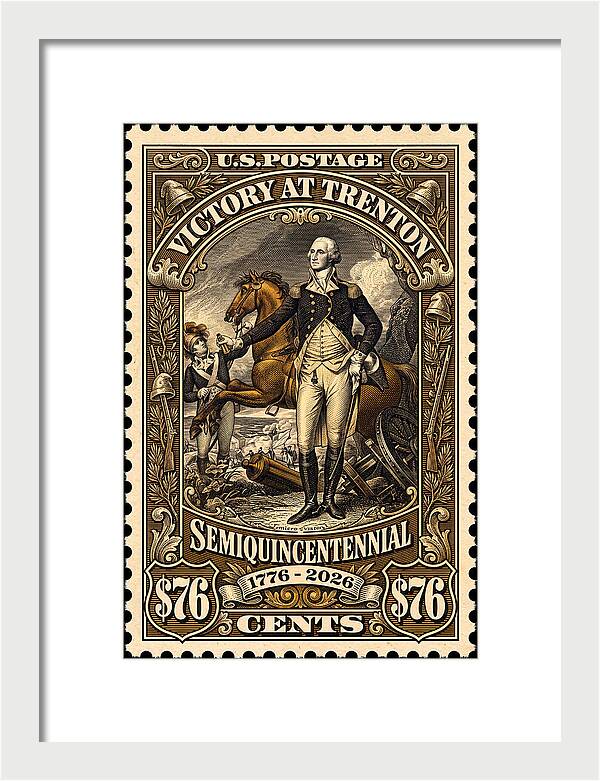 Trenton 76c - Framed Print