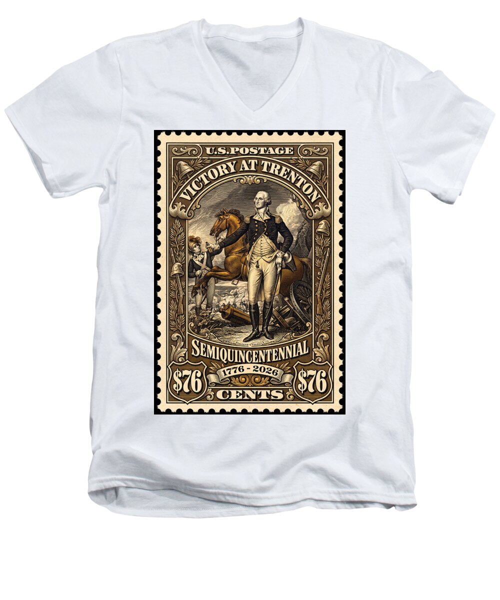 Trenton 76c - Men's V-Neck T-Shirt