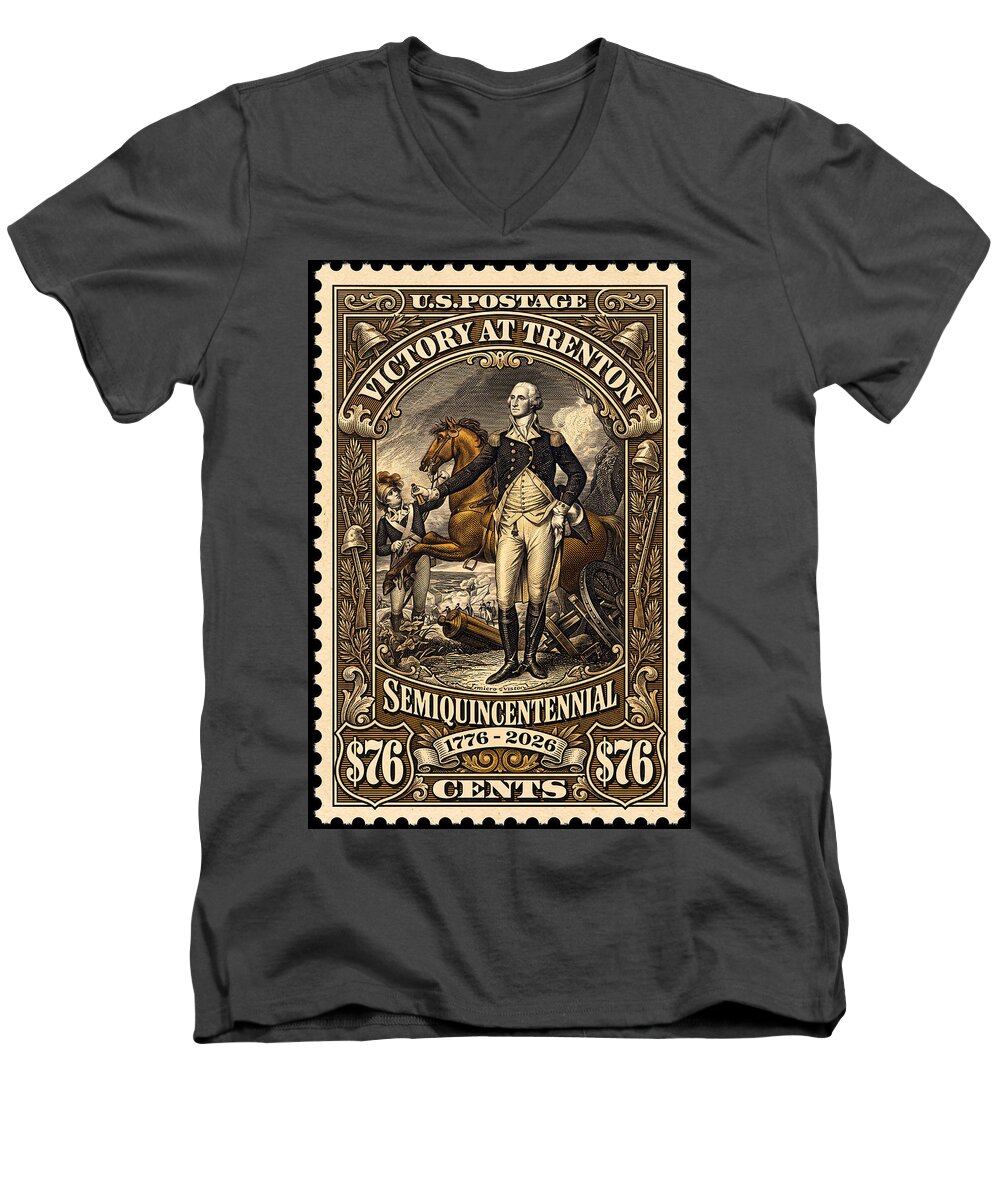 Trenton 76c - Men's V-Neck T-Shirt