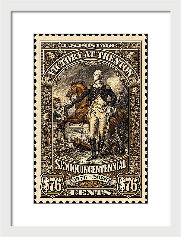 Trenton 76c - Framed Print