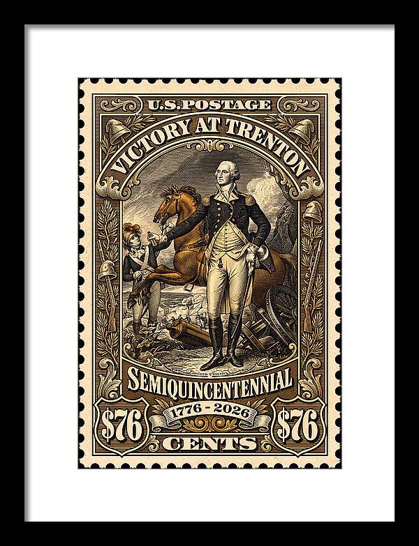 Trenton 76c - Framed Print
