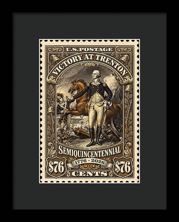 Trenton 76c - Framed Print