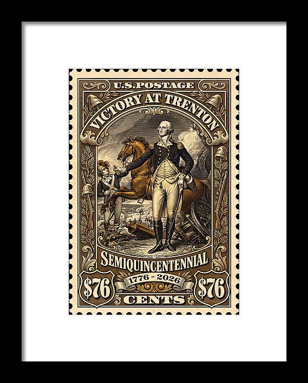 Trenton 76c - Framed Print