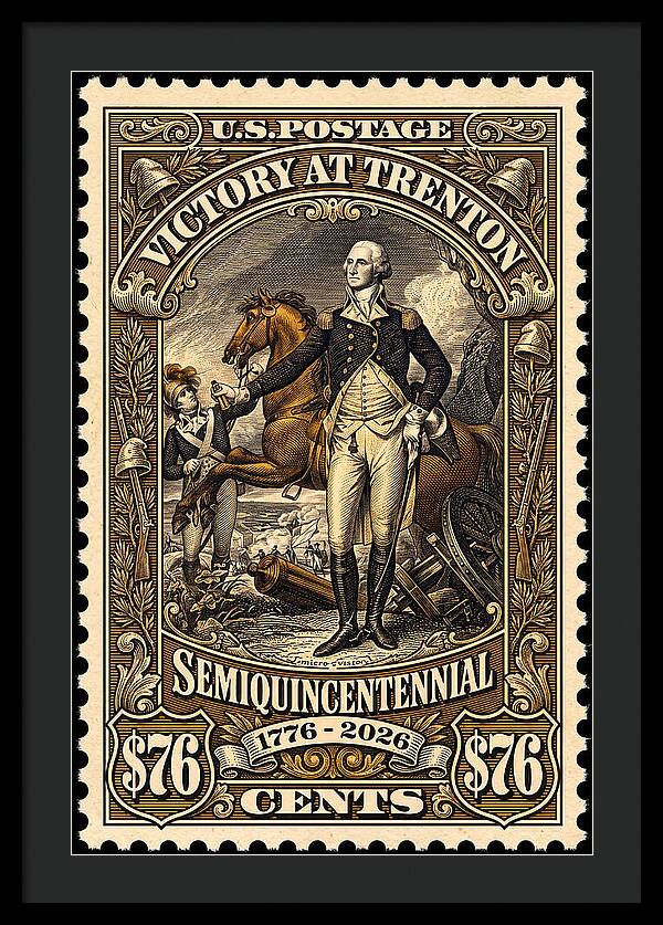 Trenton 76c - Framed Print