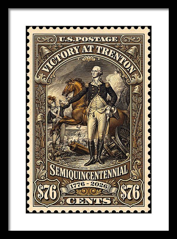 Trenton 76c - Framed Print
