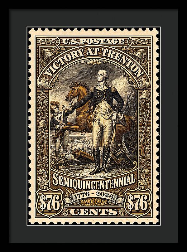 Trenton 76c - Framed Print
