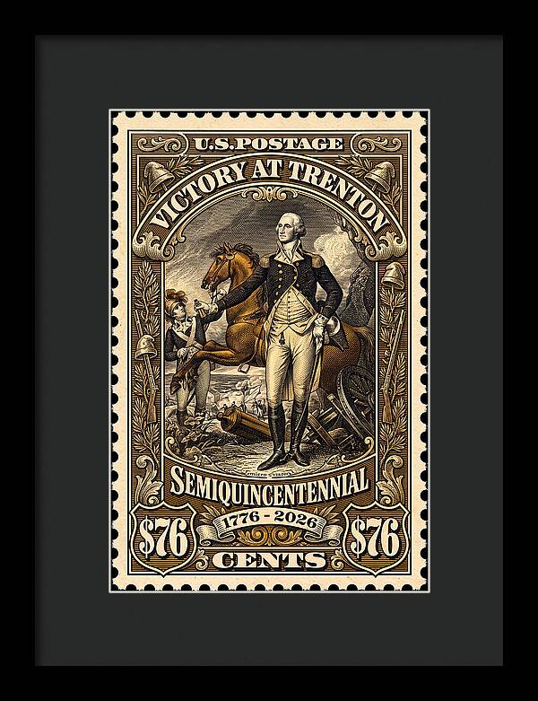 Trenton 76c - Framed Print