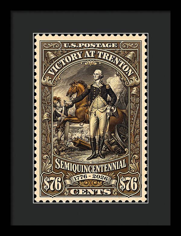 Trenton 76c - Framed Print