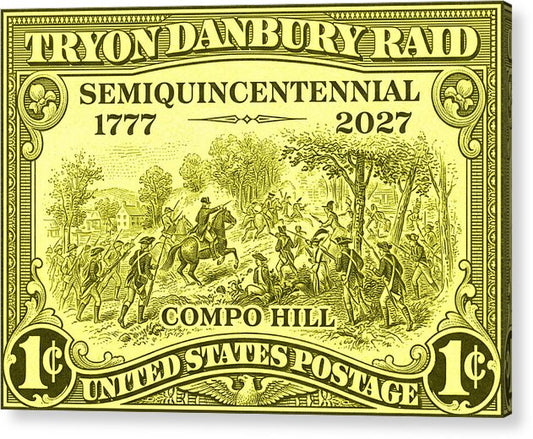 Tryon Danbury Raid 1c - Acrylic Print
