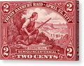 Tryon Danbury Raid 2c - Canvas Print