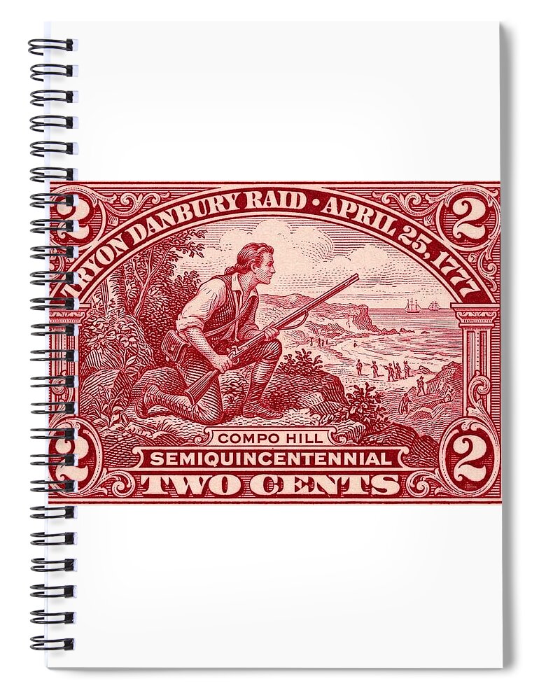 Tryon Danbury Raid 2c - Spiral Notebook