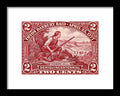 Tryon Danbury Raid 2c 1 - Framed Print