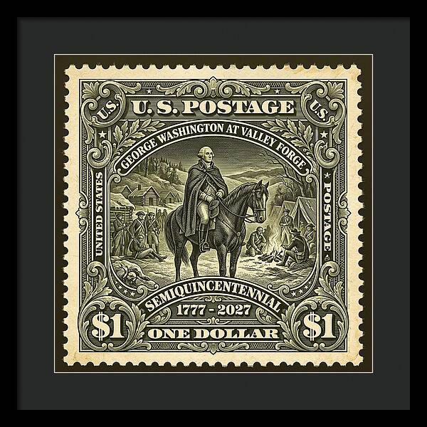 Valley Forge $1 - Framed Print