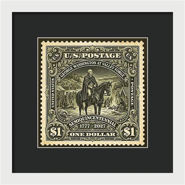 Valley Forge $1 - Framed Print