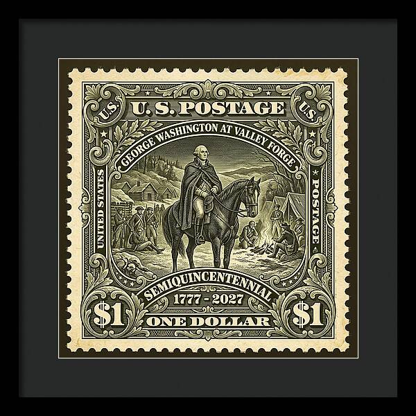 Valley Forge $1 - Framed Print