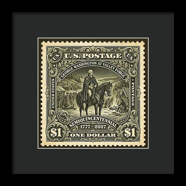 Valley Forge $1 - Framed Print
