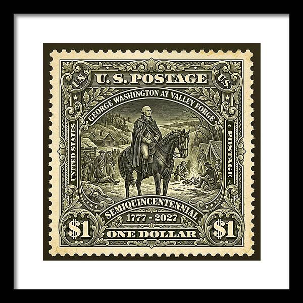 Valley Forge $1 - Framed Print