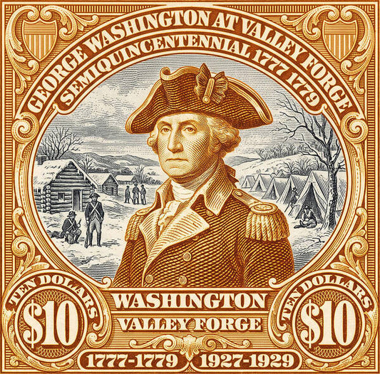 Valley Forge $10 1 - Art Print