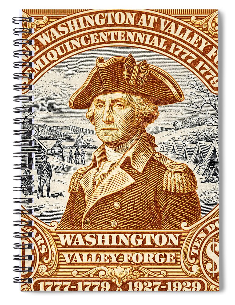 Valley Forge $10 - Spiral Notebook