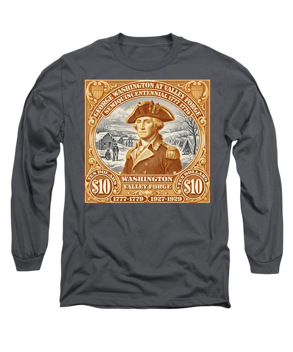 Valley Forge $10 1 - Long Sleeve T-Shirt