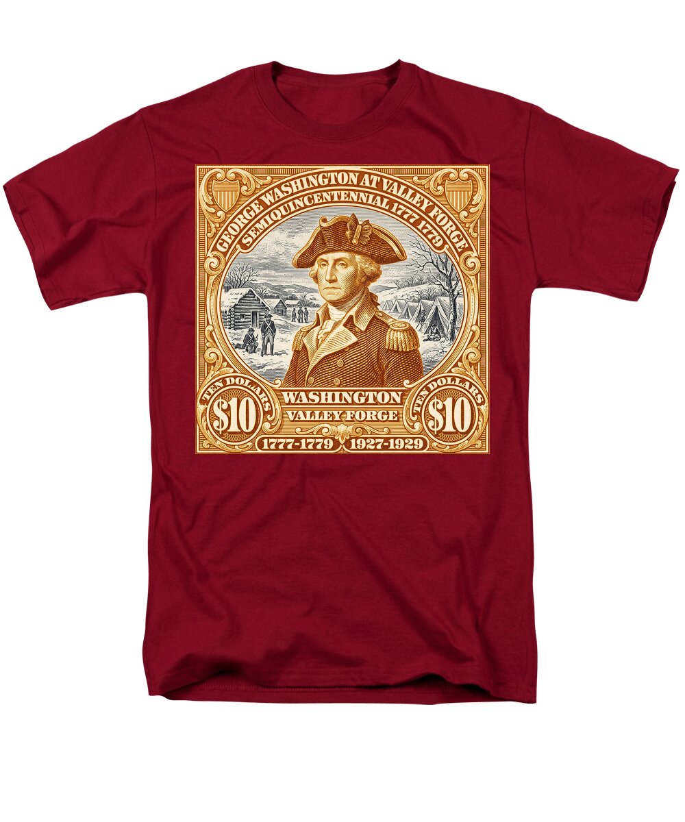 Valley Forge $10 1 - Men's T-Shirt  (Regular Fit)