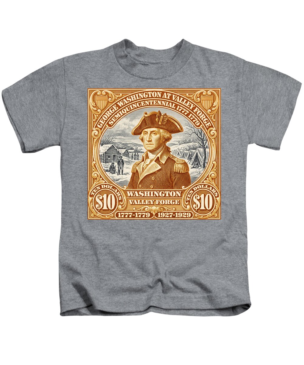 Valley Forge $10 1 - Kids T-Shirt
