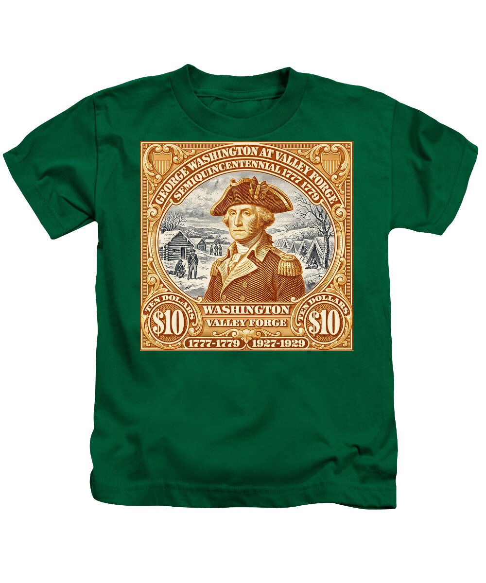 Valley Forge $10 1 - Kids T-Shirt