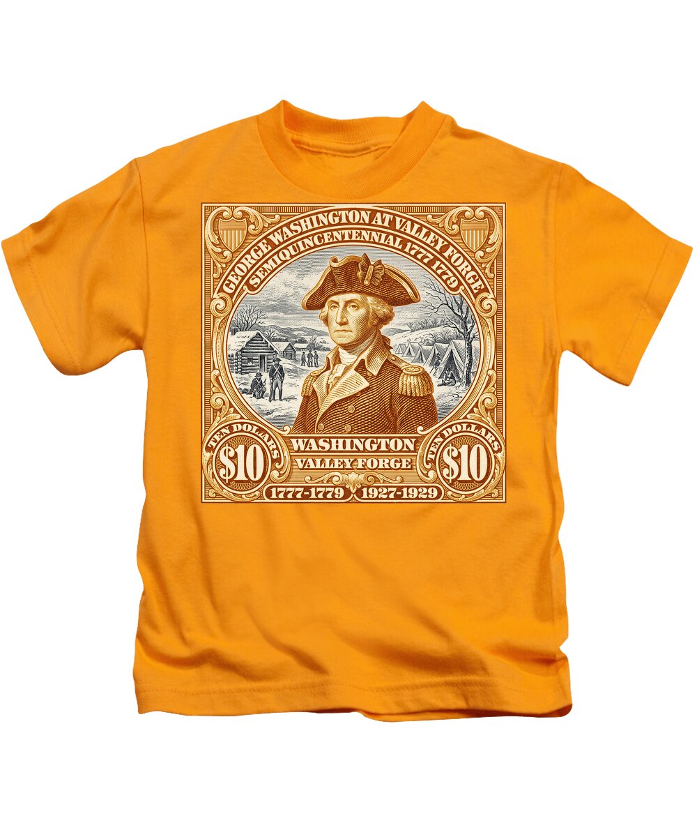 Valley Forge $10 1 - Kids T-Shirt