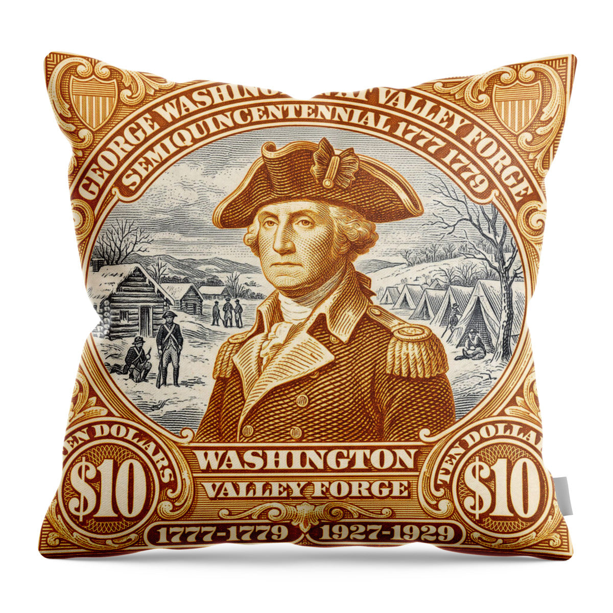 Valley Forge $10 - Throw Pillow