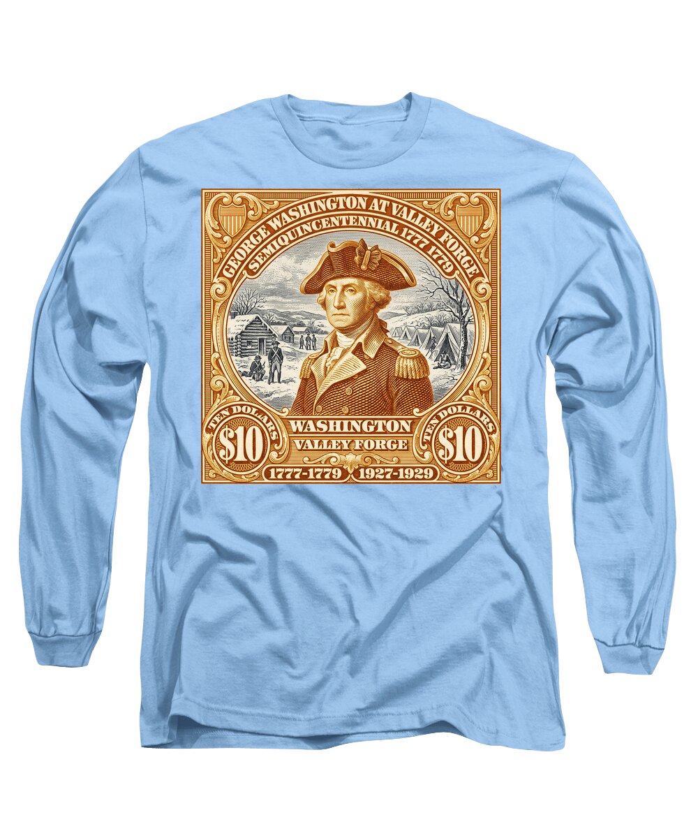 Valley Forge $10 1 - Long Sleeve T-Shirt