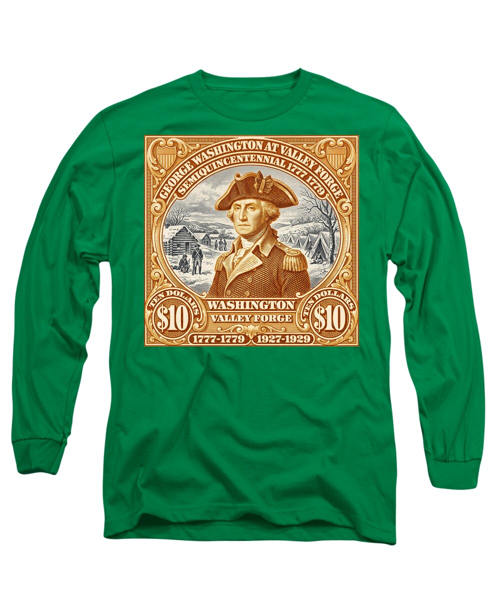 Valley Forge $10 1 - Long Sleeve T-Shirt