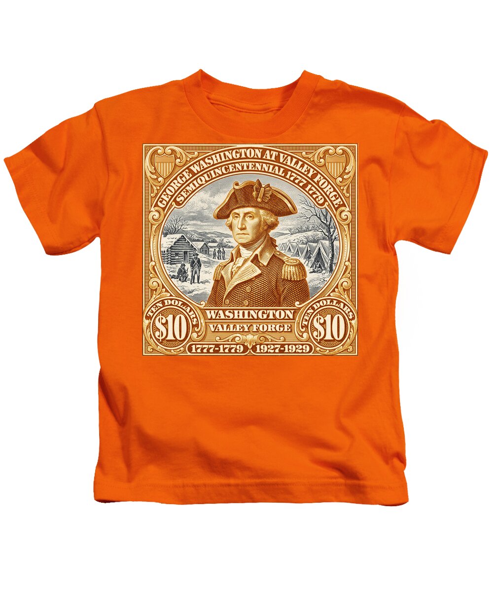 Valley Forge $10 1 - Kids T-Shirt
