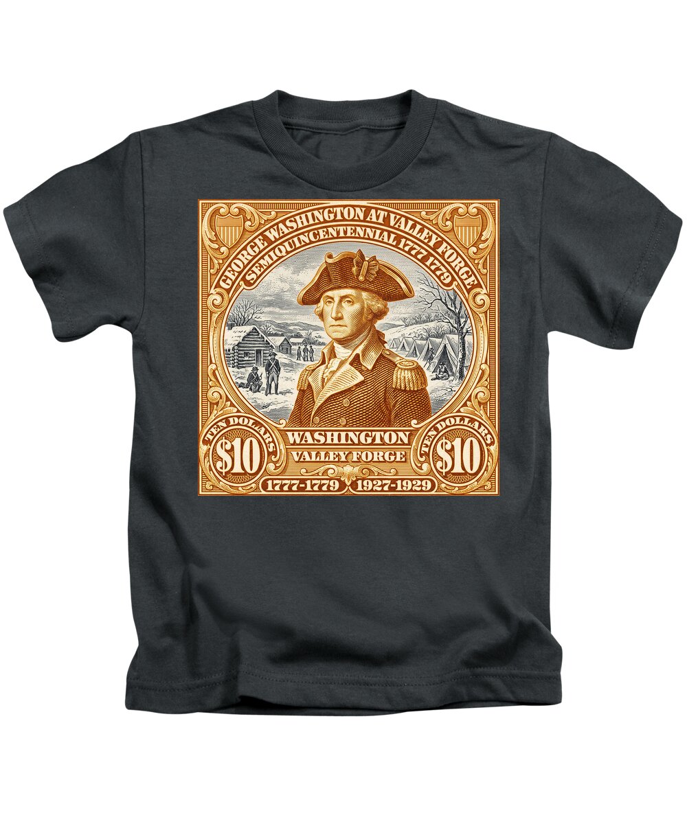Valley Forge $10 1 - Kids T-Shirt