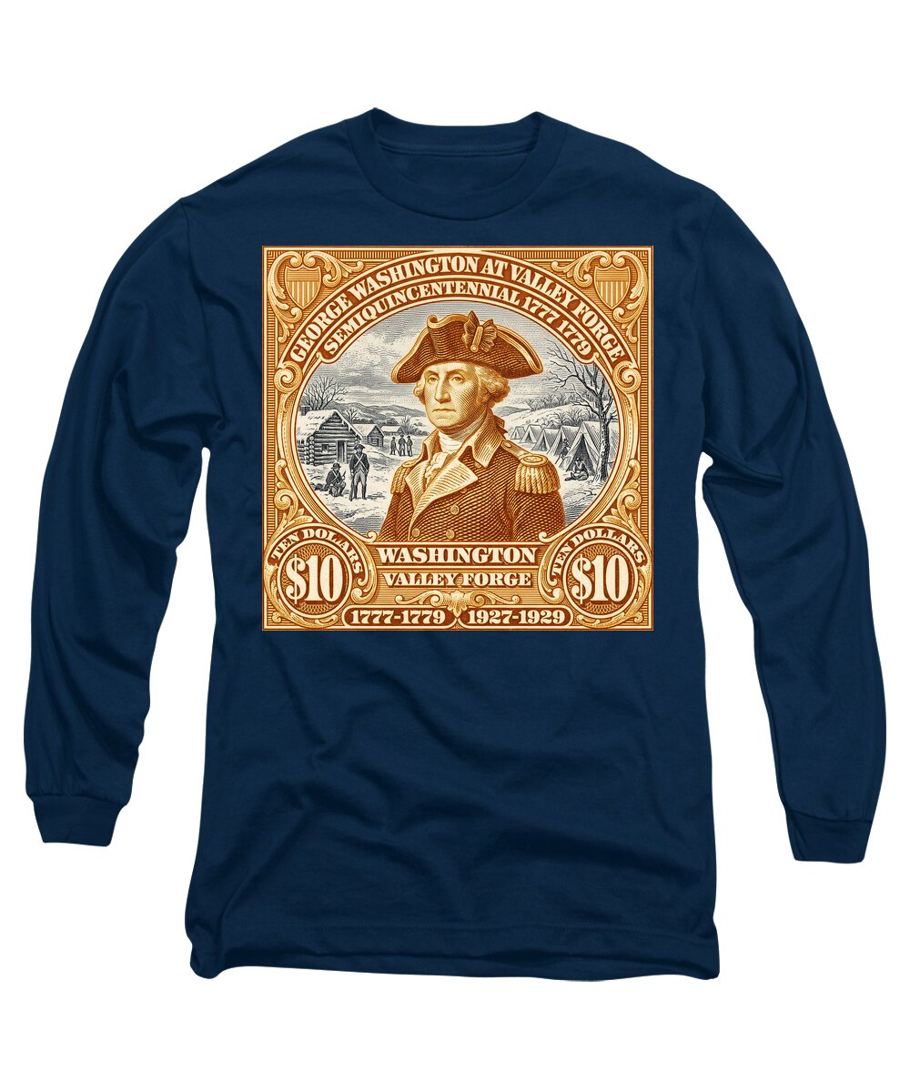 Valley Forge $10 1 - Long Sleeve T-Shirt