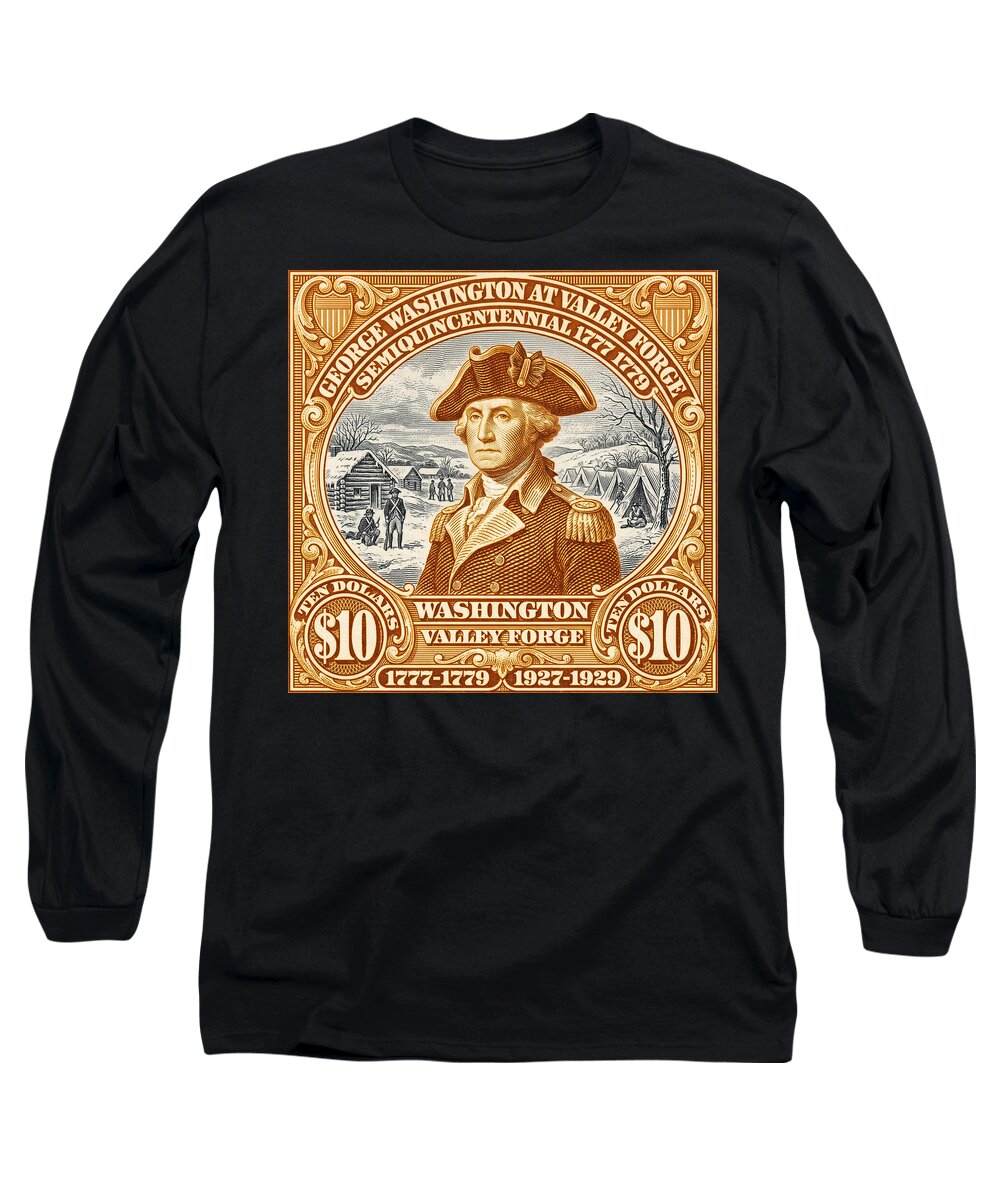 Valley Forge $10 1 - Long Sleeve T-Shirt