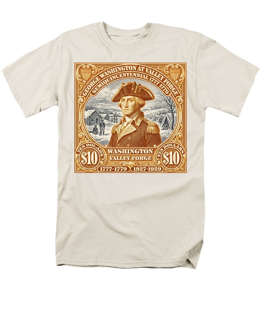 Valley Forge $10 1 - Men's T-Shirt  (Regular Fit)