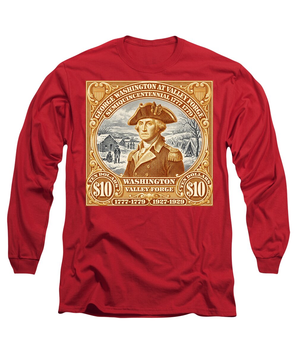 Valley Forge $10 1 - Long Sleeve T-Shirt